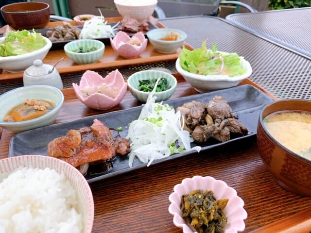 糸島「御飯屋おはな」の糸島セット
